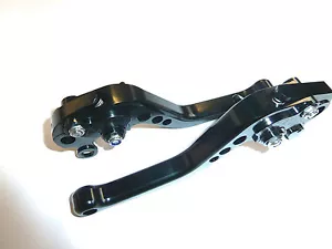 KTM 690 SMC-R SMCR 2012 BRAKE & CLUTCH BLACK SHORT LEVERS RACE TRACK ROAD S16i - Picture 1 of 6