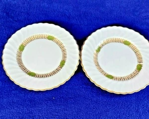 SYRACUSE CHINA "CHAMPLAIN" USA 2 SALAD PLATES 8" DIAMETER. EXCELLENT CONDITION. - Picture 1 of 6