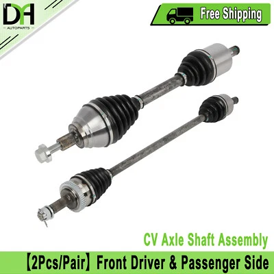 2x Auto Trans Front Left Right CV Axle Shaft For Hyundai Sonata 2006-2008 2.4L - Image 1 of 4