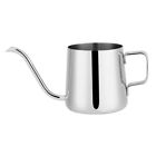 Drip Coffee Pot Long Gooseneck Spout Kettle Cup Tea Tool Stainless Steel Silver