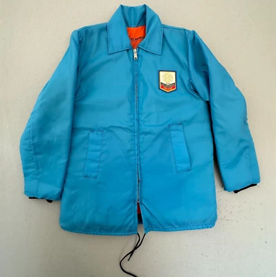 VINTAGE US Coast Guard Jacket Mens Medium Blue Flotation Sears Helmsman Deluxe - Image 1 of 4