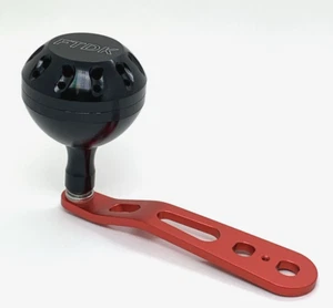 Power FT Offset 4.25'' Handle FTDK 47mm Knob Fit Penn 500 505 112H 140 112 Reel - Picture 1 of 7