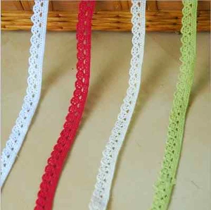 10 Yard Crochet Lace Trim Wedding Bridal Ribbon Sewing DIY hand crafts - Picture 1 of 8