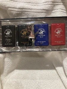 Beverly Hills Polo Club Pocket Size Collection 4 Pc Cologne Gift Set 0.68oz 20ml - Picture 1 of 8