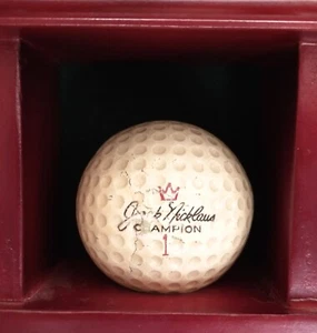 Vintage Jack Nicklaus Champion Macgregor #1 (Liquid Center) Golf Ball - Picture 1 of 3