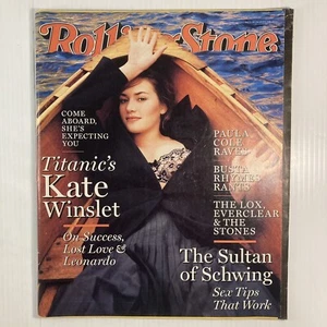 Rolling Stone Magazine #781 March 1998 Kate Winslet TITANIC No Label Vintage - Picture 1 of 16