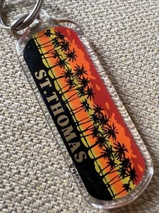 Vintage Keychain St. Thomas - Picture 1 of 1