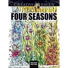 Creative Haven Deluxe Edition Four Seasons Coloring Boo - Paperback NEW Miryam A