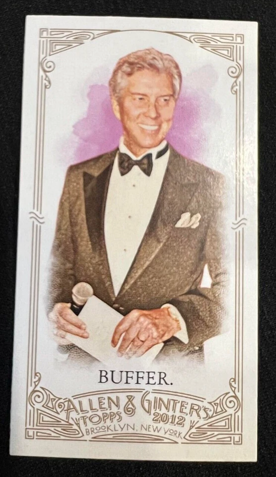 MICHAEL BUFFER Boxing Announcer 2012 Topps Allen & Ginter A&G Back Mini #314 RC - Image 1 of 1