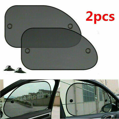 2Pcs Car Sun Shade Cover Blind Mesh Max UV Protection For Rear Front Window Kids • 6.01£