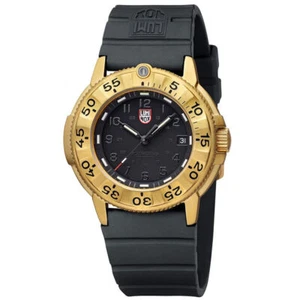 Luminox XS.3221.NSF Quartz Sapphire Rubber Navy Seal Foundation Black/Gold - Picture 1 of 6