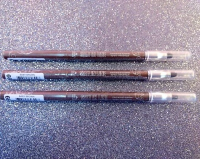 HARD CANDY Stay In Line Mechanical Eyeliner Baby Brown Sparkle 399 NEW LOT OF 3  - Image 1 of 4