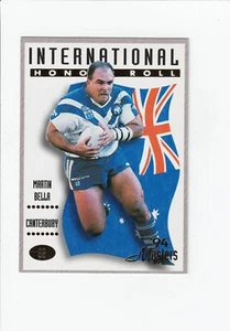 1994 Masters Series Rugby League Martin Bella #82 (International Honour Roll) - Picture 1 of 1