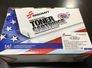 Skilcraft Toner Cartridge HP Q6461A Cyan - New in Box sealed wrapper - Picture 1 of 4