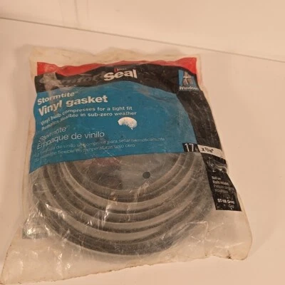 WJ Dennis ST-1M Vinyl Gray Weatherstrip, 17 feet x 7/16" - Image 1 of 4