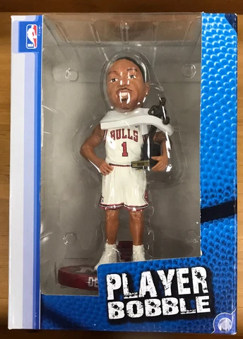 NEW Forever Collect NBA Player Bobble #1 Derrick Rose Chicago Bulls bobblehead Cover