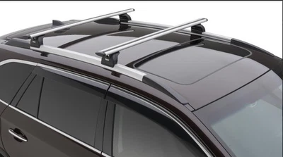 Barras transversales Subaru Touring OEM Thule S0A567X020 para barra transversal de techo Outback Foto 1 de 4