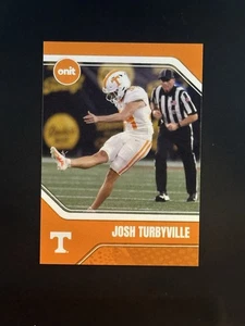 2025 ONIT Josh Turbyville UNIVERSITÄT TENNESSEE FREIWILLIGE FUSSBALL VOLS - Bild 1 von 2