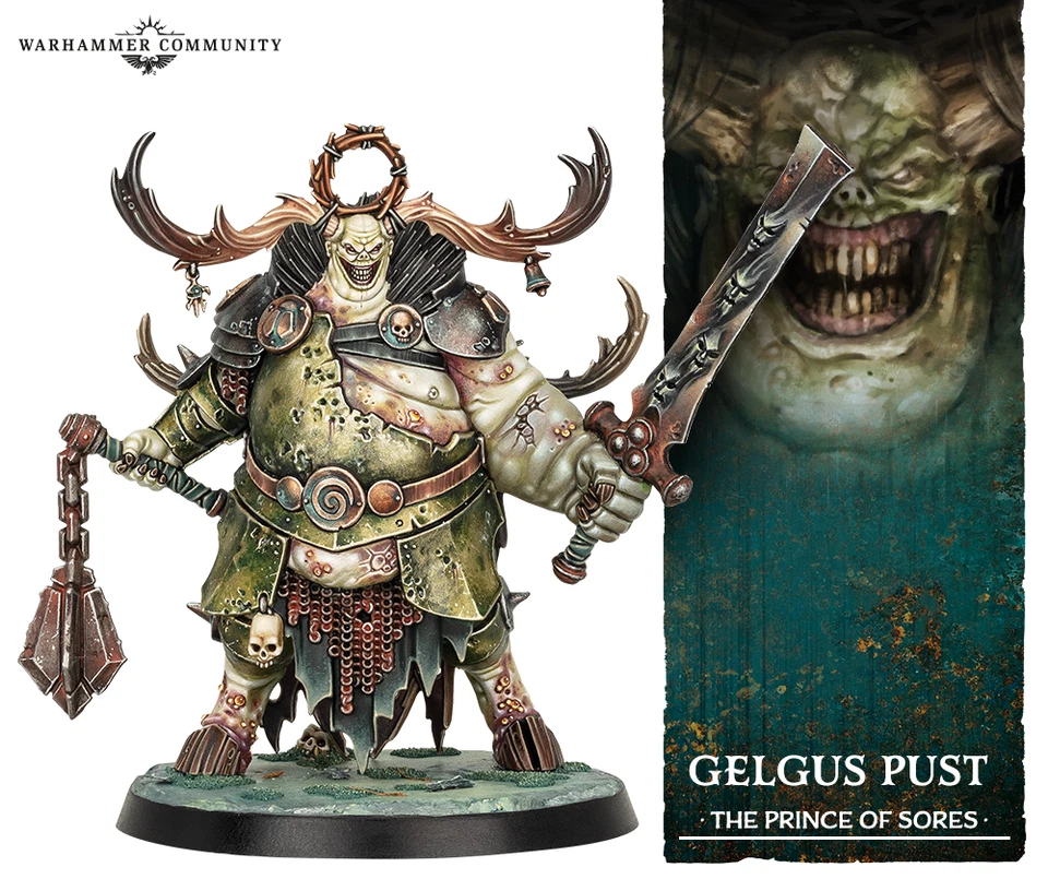 Gelgus Pust - Nurgle Rotbringer Maggotkin - Warhammer Quest - Pedido anticipado Foto 1 de 1