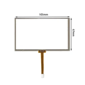 4.5 inch 4Wire Resistive Touch Panel Digitizer Screen 105*67mm - Picture 1 of 3