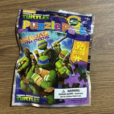 Teenage Mutant Ninja Turtles Puzzle Pack 35 Pieces, New Sealed - Image 1 of 2