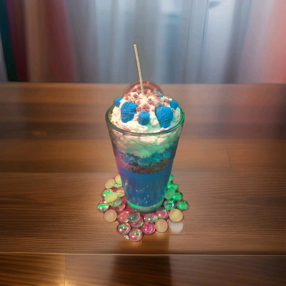 Vela perfumada con arándanos y chocolate Foto 1 de 2