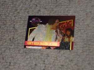 1992 Elvis Presley Collection Foil Blank Back (CARD) CAN'T HELP FALLING IN LOVE! - Picture 1 of 2