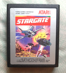 STARGATE for Atari 2600 - FANTASTIC game - Tested & working great!