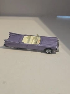 1989 Mattel Hot Wheels Purple El Dorado Convertible Car 1:64 - Picture 1 of 5