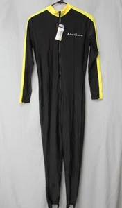 NeoSport Herren Full Skin Springsuit Tauchen Surf Neoprenanzug 50+UV Shield BLK/YLLW Gr. L - Bild 1 von 19