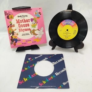 Walt Disney Presents Mother Goose Nursery Rhymes 1966 Vinyl + Story Book #312 - Picture 1 of 9