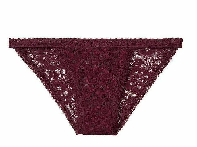 🥰New Victoria's Secret String Bikini🖤XS, S🖤Wine Kir Burgundy🥰FREE SHIP - Image 1 of 1