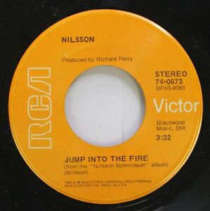 Rock 45 Nilsson - Jump Into The Fire / The Moonbeam Song On Rca