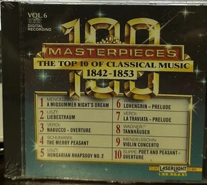 The Top 10 of Classical Music, 1842-1853 (CD Mar-1991 Laserlight) - Picture 1 of 2