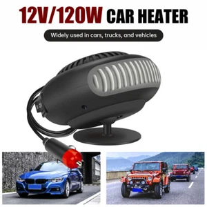 120W Car Heater Portable Electric Heating Fan Defogger Defroster Demister 12V - Picture 1 of 16