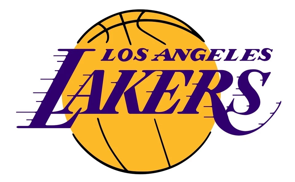 Los Angeles Lakers Logo - Die Cut All Weather Vinyl Decal NBA Multiple Sizes - Image 1 of 1
