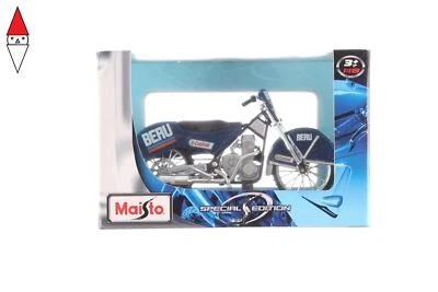 MODELLINO MAISTO EIS ICE SPEEDWAY SIWA 500 1/18 BLU - Immagine 1 di 3