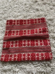 Bolso De Colección Bordado Rojo Blanco Eslavo 13 x 13 - Imagen 1 de 9