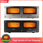 MIC-73 Voice Control Square Analog VU Meter Alloy Panel LED Warm Backlight top