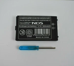 Battery for Original Nintendo DS - NTR-001 / NTR-003 - 850mAh - Free Screwdriver - Picture 1 of 5