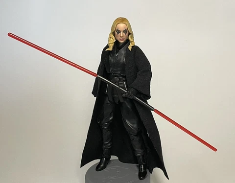 Star Wars Black Series Custom Darth Zannah 6 Inch Figure Cover