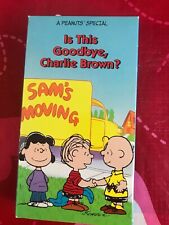 Is This Goodbye, Charlie Brown? [VHS] 2000 peanuts special *FREE SHIPPING* RARE