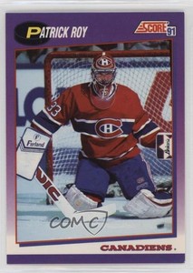 1991-92 Score American Patrick Roy #75 HOF