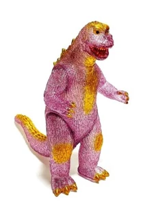 GIGABRAIN CLEAR LAVENDAR wGLITTER &GOLD GODZILLA 1965 SEALD FEST XCLSV USA SELLR - Picture 1 of 1