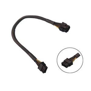 8-pin Power Supply Line Cable for Dell R720Xd 730 Server to K80 M60 M40 Parts - Bild 1 von 3