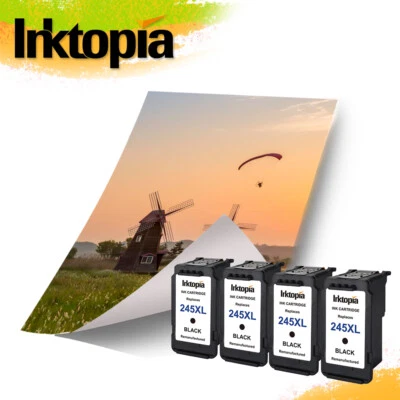 PG-245XL CL-246XL Ink for Canon Pixma MG2525 MG2500 MG2520 MG2522 MG2555 TS3122， - Image 1 of 4