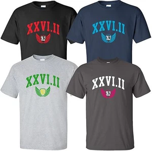 "XXVI.II" T-Shirt Sz S-4XL marathon 26.2 distance running runners cross country - Picture 1 of 5