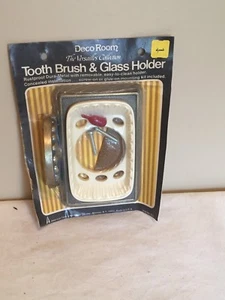 SELLADO DECO ROOM THE VERSAILLES COLLECTION CEPILLO DE DIENTES VINTAGE Y SOPORTE DE CRISTAL - Imagen 1 de 4
