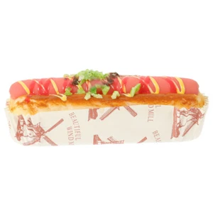 Simulation Artificial Hot Dog Bread Fake Realistic Food Bread Decoration Model - Picture 1 of 12