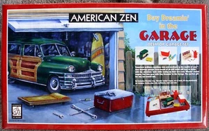 AMERICAN ZEN DESKTOP GARAGE SET - SUPER FUN - MINT, NRFB 2002 ONLY ONES! - Picture 1 of 2